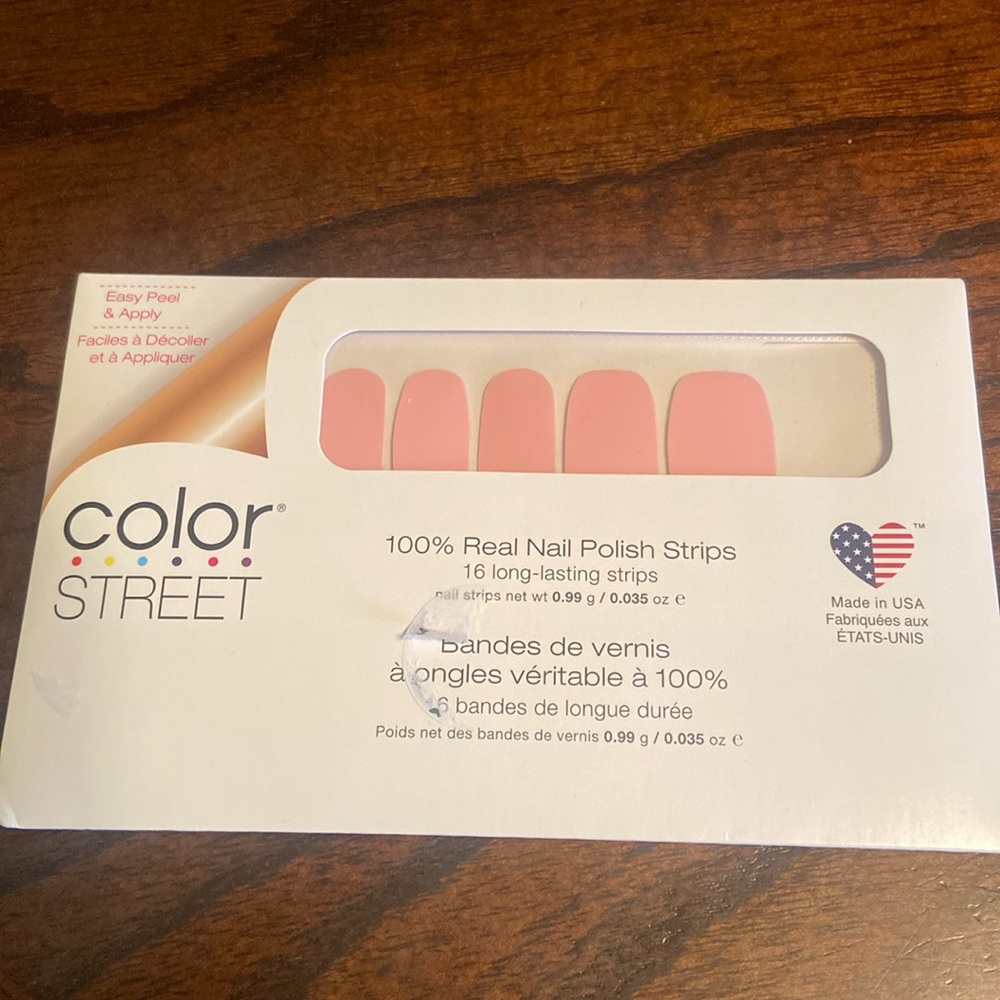 Color Street New in Package Himalayan Salt Nail Strips